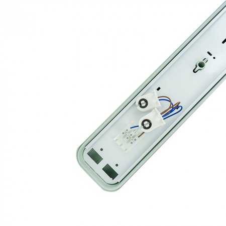 IP65 IP65 staubdichte LED T8 2x G13 60cm mit FULL PLATE Ecolight Blechleuchte