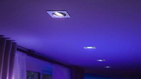 LED-Einbauleuchte 4.2W 400lm IP20 Weiß und Farbe Ambiente RGB + TW Weiß Smart SMART Zigbee Bluetooth Centura Philips HUE