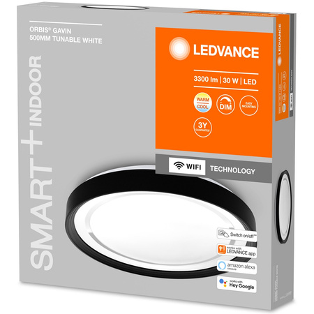 LED Deckenleuchte ORBIS GAVIN 30W 3300lm CCT 50cm SMART+ WIFI LEDVANCE