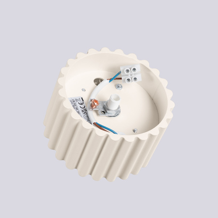 Anbauleuchte GX53 Aluminium Beige Aura Deep Space SL.1792 Sollux