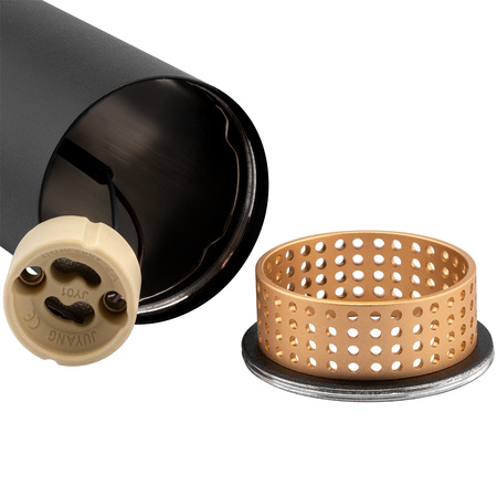 Deckenlampe LED Strahler 3x GU10 Röhre Spot ELIGIS Schwarz LUMILED