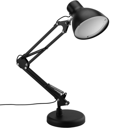 Schreibtischlampe 7W, Tischlampe CCT Dimmbar Schwarz MARTI LUMILED