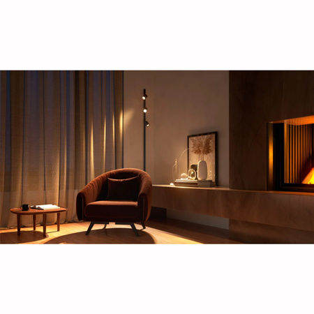 LED Perifo Stromschienenstrahler Schwarz 5.3W CCT RGB Philips HUE Bluetooth