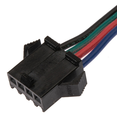 Buchse für RGB-LED-Streifen 4-PIN mit 12-mm-Kabel