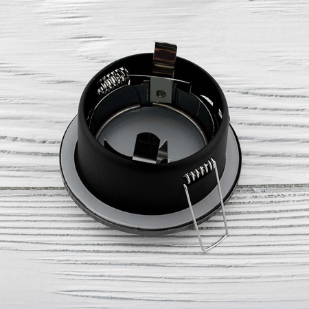 HALOGEN Einbaustrahler IP44, Deckenstrahler Badezimmer Kupfer AQUS + LED GU10 5W 4000K LUMILED