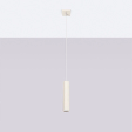 Hängelampe Tuba Spot GU10 Beige Carbon Deep Space SL.1592 Sollux