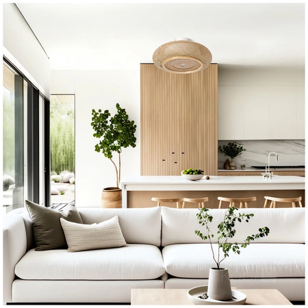 Bambus E27 Boho Buli Kobi Dekorative Hängelampe