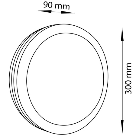 Wandleuchte Außen 2x E27, Garten-Wandleuchte rund LARIS LUMILED