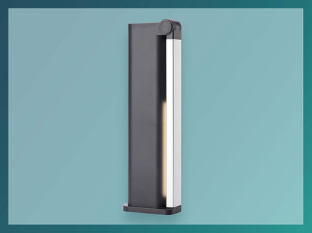 Schreibtischlampe LED AMBER 5W 4000K Dimmbar USB Schwarz PHILIPS