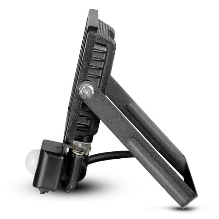 LED Fluter 20W 1600lm 4000K IP65 Schwarz mit Bewegungssensor und CUT-OFF-Funktion Samsung Chip VT-20-SB V-TAC