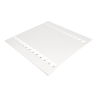LED Panel Deckenleuchte 27.5W 4150lm 4000K Neutral Dimmbar Flush Mount Weiß 60x60cm Louver Ledvance