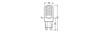 LED-Lampe G9 4.2W = 40W 470lm 4000lm Neutral 300° PARATHOM Osram