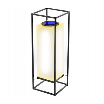 LED Solarlampe Outdoor Garten Standlaterne 3000K IP44 38cm Dämmerungssensor