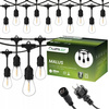 Outdoor-Gartengirlande MALUS Lichterkette 15m 30xE27 Lumiled