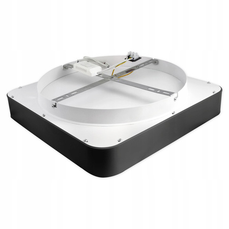 PLAFON LED Kronleuchter Deckenleuchte GALAXIS ARIES 54W 3000K-6500K schwarz + Fernbedienung