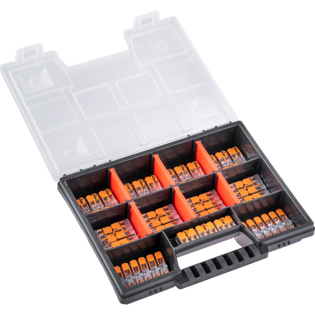 Schnellverbinder WAGO Installationsverbinder Set à 60 Stück - 20x 221-2411 20x 221-412 20x 20x 221-413