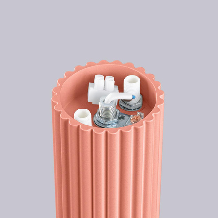 Badezimmer Deckenanbauleuchte G9 Rund Orange Modern Matt IP44 Halo Sollux