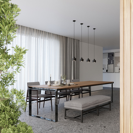 Wandleuchte SAVAR 1 E27 Schwarz Modern SOLLUX