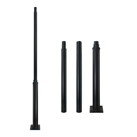 Beleuchtungsmast Klappmast für Straßenlampen Laternen 3m fi60 REVISIONARY