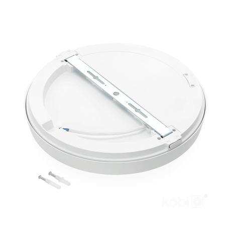 LED-Badezimmerdecke Plafond Aufputz 18W 1890lm 4000K 120° Weiß IP65 Nairos Kobi