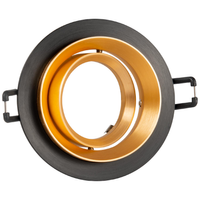 Spot MR16 Schwarzgold 12 V LIKA Sanico Goldlux Einbauleuchte