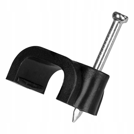 Flachkabelhalter FLOP CLIP YDYp3x2,5 13/7 Schwarz 100 Stück PAWBOL