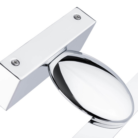 SIRIUS Chrom LED Wandleuchte 12W Wandleuchte 60cm Modern ProVero