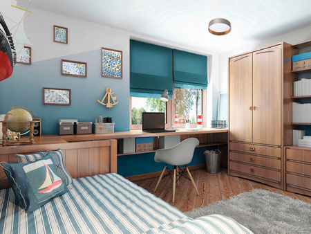 Aufbau LED Deckenleuchten Rifa 17,5W 4000K 40cm rund Graugold KANLUX