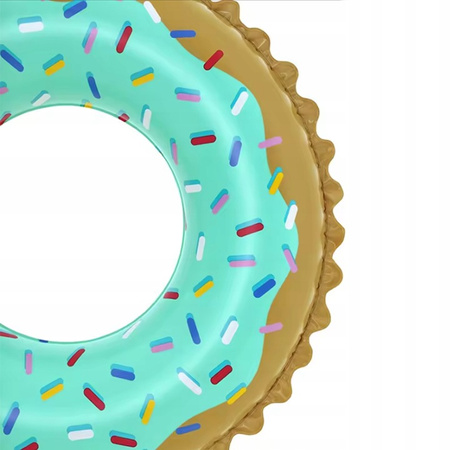 Aufblasbares Kinderschwimmrad DONUT Bunt