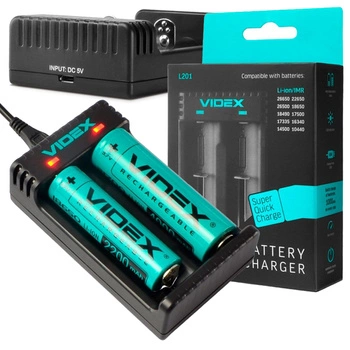 Universal-Ladegerät VCH-L201 VIDEX