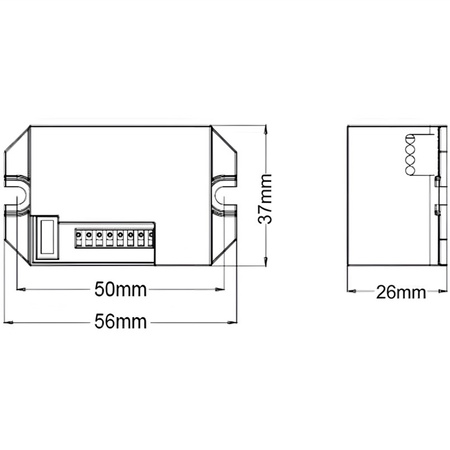 PIR-Bewegungsmelder 800W 360ST mit Außensensor Aufputz Weiß ORNO