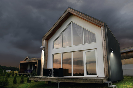 Solar Flutlicht LED Außenlampe 10W 1400lm 4000K IP65 Schwarz mit Bewegungs- und Dämmerungssensor Endura Ledvance