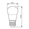 LED-Kugellampe E27 P48 7W = 60W 806lm 2700K Warm PHILIPS