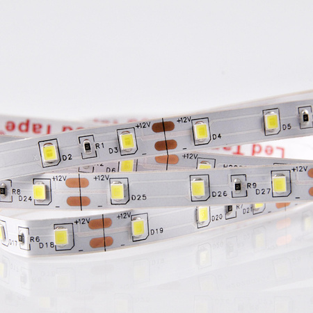 LED Streifen 12V 10W 300LED 2835 Kalt 8mm 5m