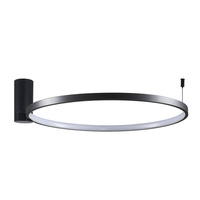 LED-Deckenleuchte 20W 2600lm 4000K Neutral Schwarz NOEMI Sanico Goldlux