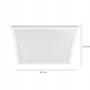 LED Panel Unterputz/Aufbau Kassette 60x60cm 30W 4000K 4000lm 120° ECOLIGHT