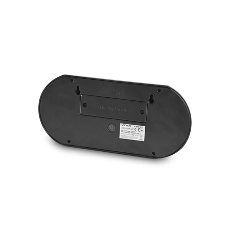 Flutlicht Solarlampe mit Sensor 500lm 5000K Neutral 120° 3.2V IP54 IK07 Anbaumontage Schwarz VIDEX