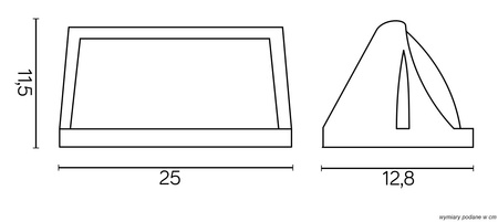 Außengarten-Fassadenlampe LED-WANDLAMPE Nelly TO2008 AL E27 Su-Ma