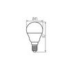 LED Lampen BILO E14 6.5W 806lm 4000K Neutral KANLUX