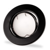Einbaustrahler GU10, MR16 Einbauspot HALOGEN Runde beweglich Schwarz Blech AURELI LUMILED