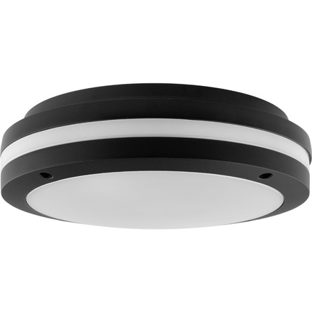 Wandleuchte Außen 2x E27, Garten-Wandleuchte rund LARIS LUMILED