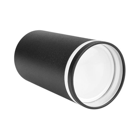 Aufputz-Halogen-Röhrenreflektor Spot GU10 Rund Schwarzer Ring Masterled