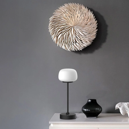 Dekorative LED-Schreibtischlampe 1.8W 150lm 2700K Warm Schwarz Rimini Sanico Goldlux