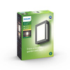 Gartenleuchte LED Wandleuchte KARP myGarden 6W 2700K IP44 Rechteckige Decke Anthrazit PHILIPS