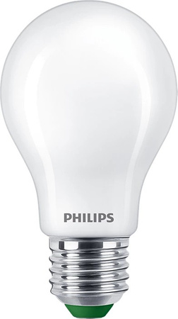 E27 A60 LED Lampen 4 W = 60 W, 840 lm, 4000 K, neutrales Filament, milchig, PHILIPS, ultraeffizient