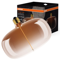 Dekorative LED-Lampe E27 4W = 12W 120lm 1800K Warm 320° Amber Filament Dimmbar Vintage 1906 Osram