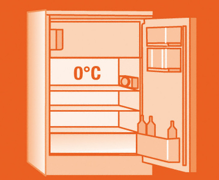 E14 25W T26 OSRAM Spezial-Kühlschranklampe