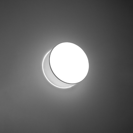 LED-Deckenleuchte ARENA E27 kreisförmig 25cm Weiß SOLLUX