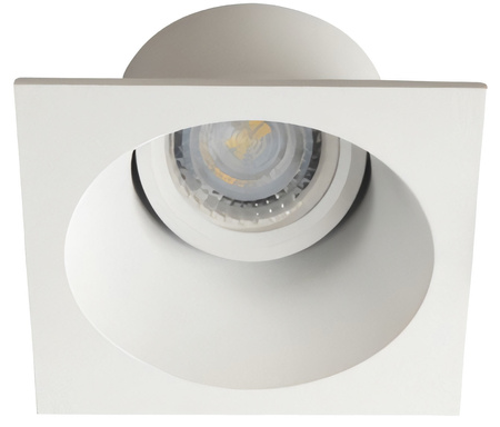 Quadratische Halogen-Deckenleuchte APRILA MR16 GU10 mattweiß IP20 Kanlux