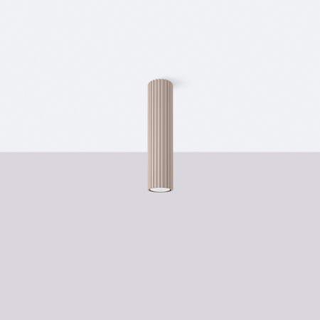 Aufputzleuchte GU10 Aluminium Taupe Carbon Deep Space SL.1778 Sollux